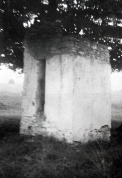 Kapliczka - widok z tyłu (1963 r.)